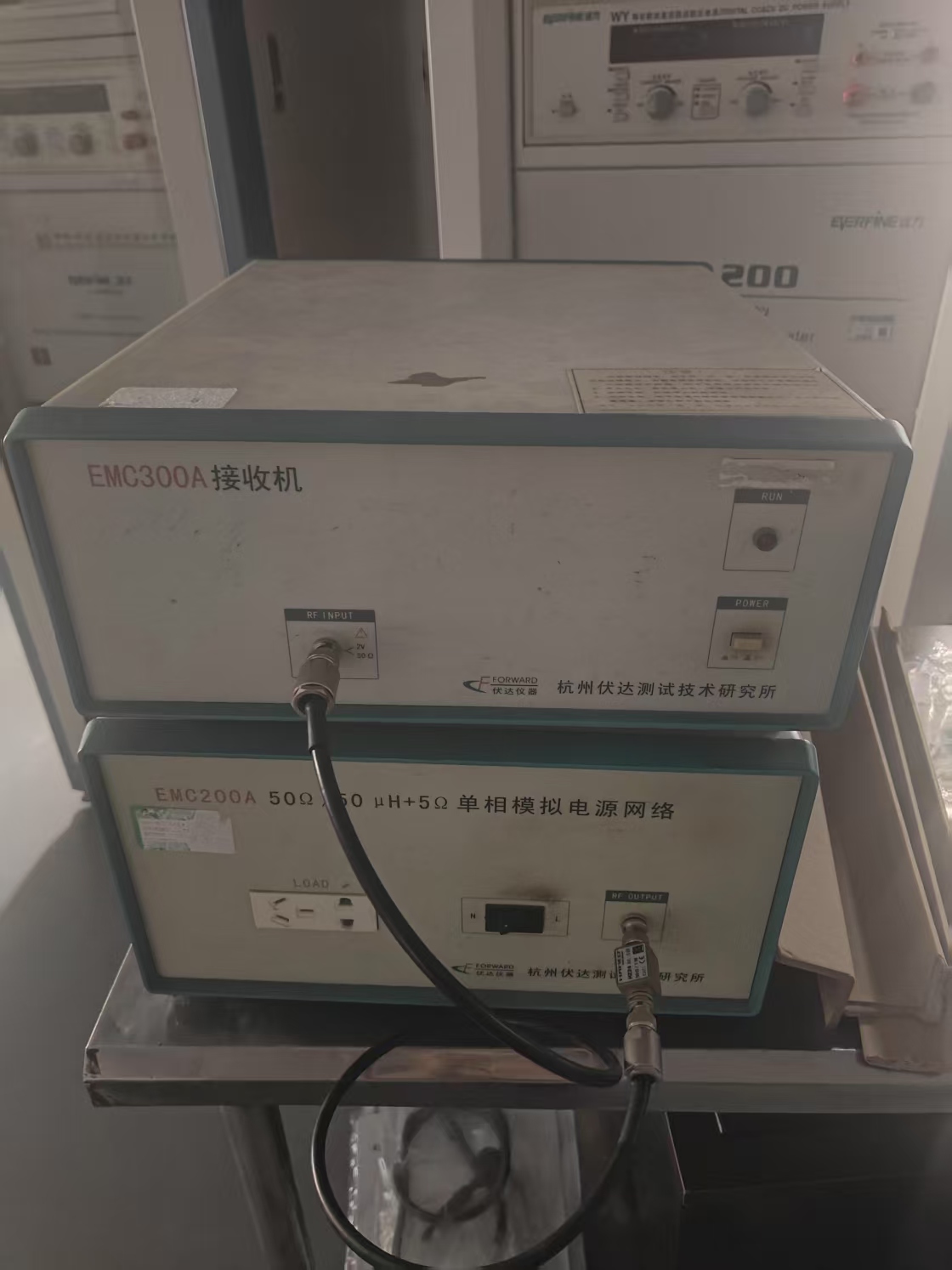 回收EMC300A+EMC200A杭州伏达传导测试仪EMIEMC500+EMC200B接收机
