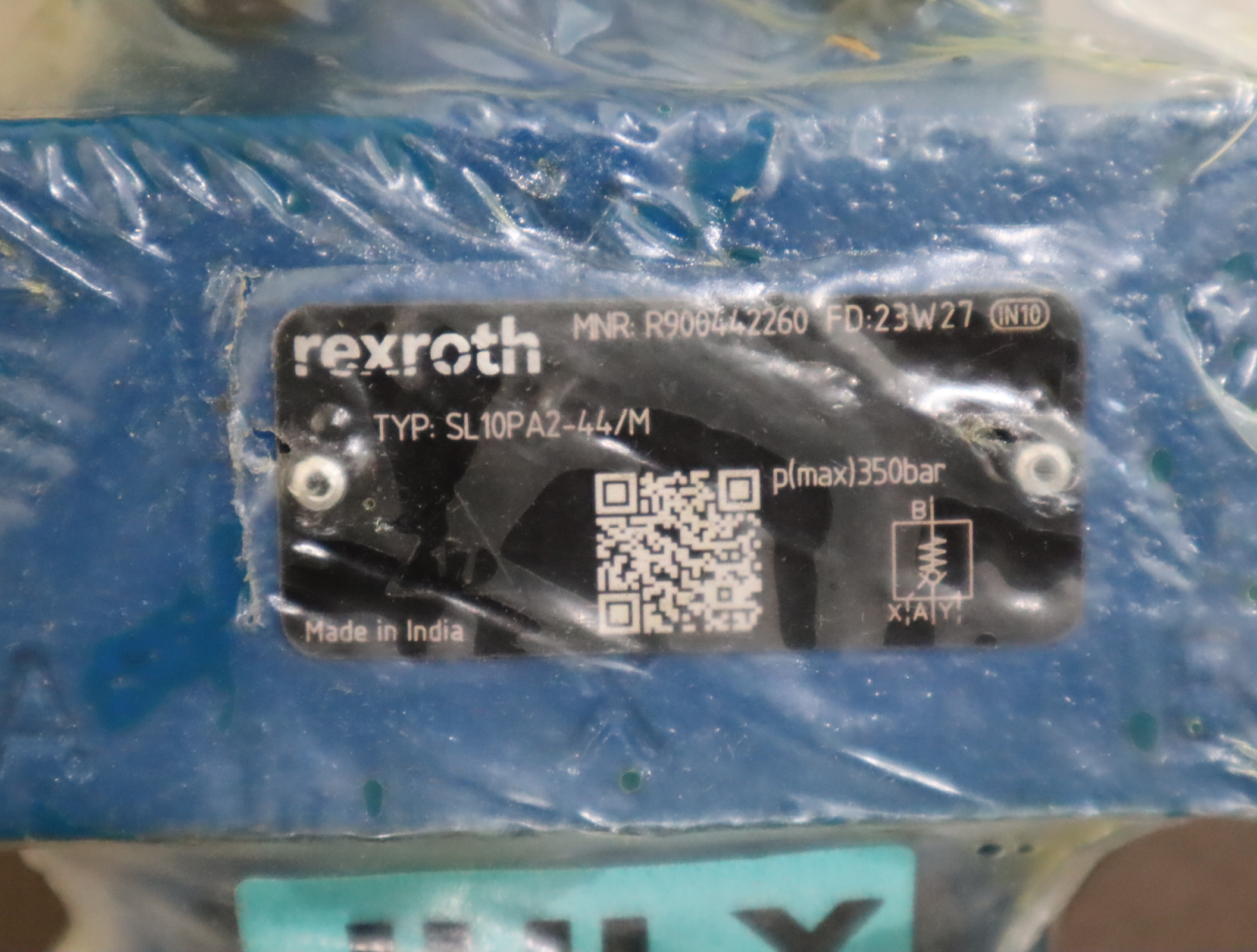 SL10PA2-42/M SL10PA2-43/M R900442260 德国力士乐REXROTH单向阀