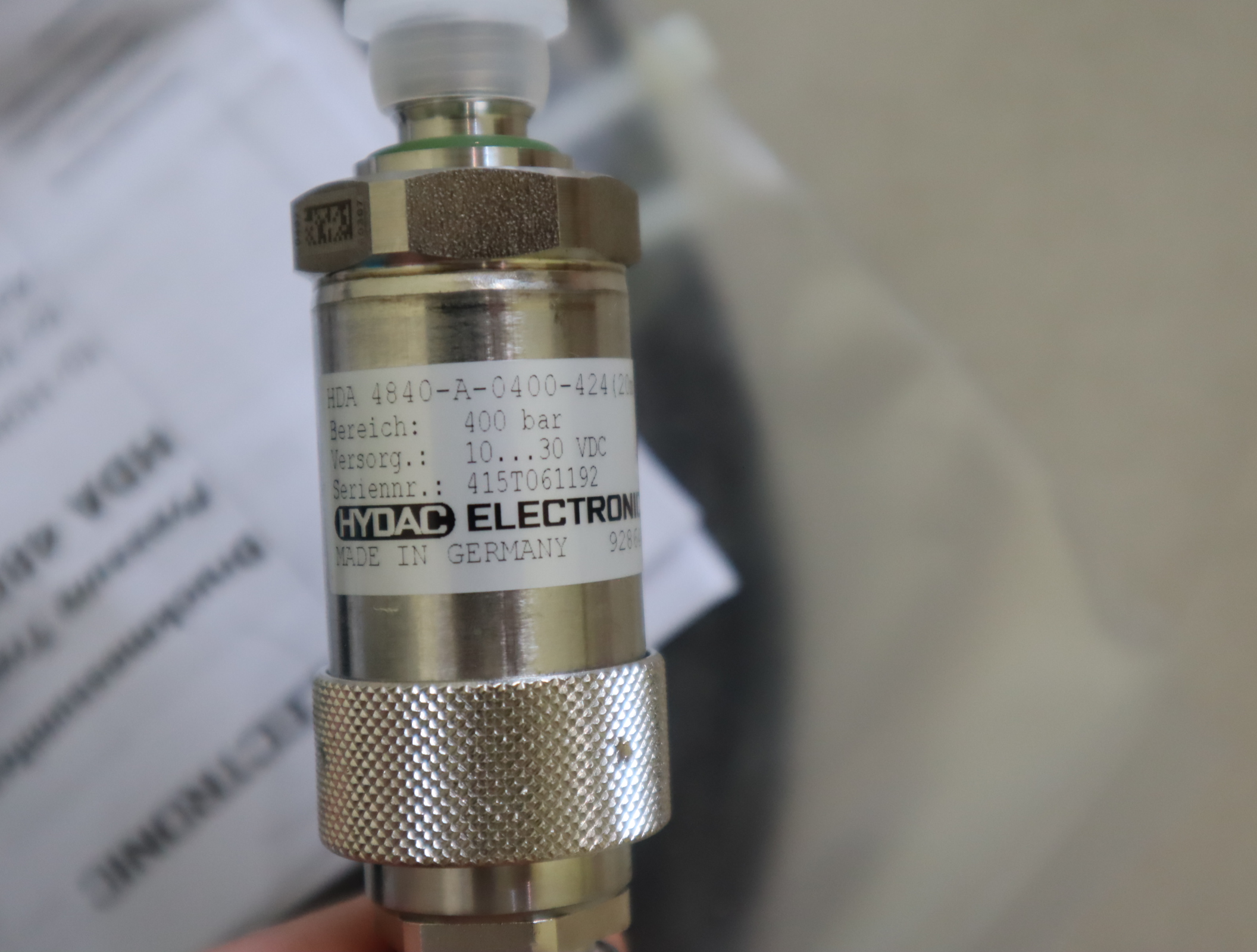 HDA4840-A-0400-42420m 928648 德国贺德克HYDAC压力温度传感器