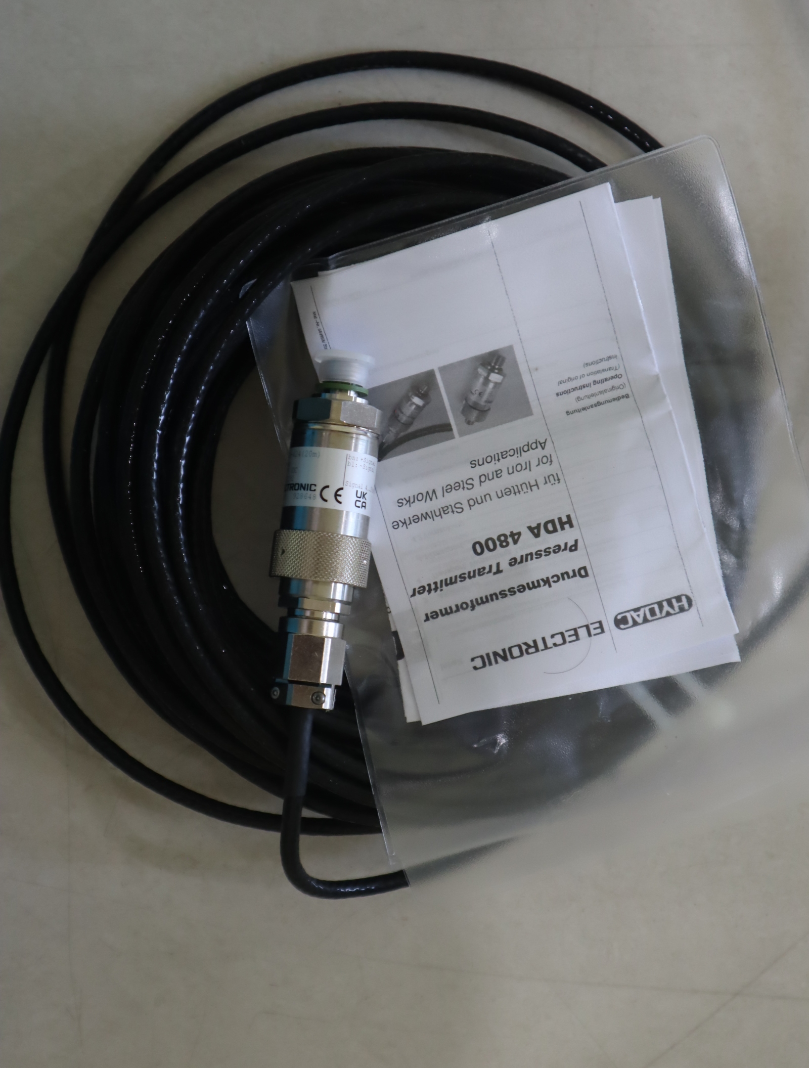 HDA4840-A-0400-42420m 928648 德国贺德克HYDAC压力温度传感器