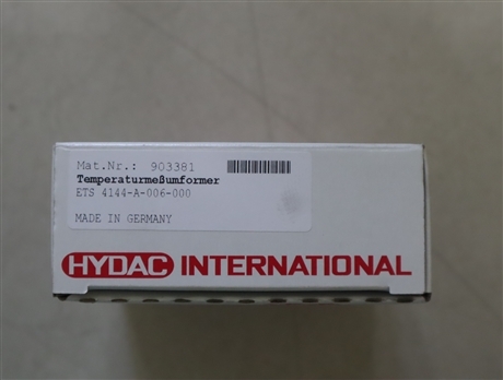ETS4144-A-006-000 903381 德国贺德克HYDAC压力温度传感器