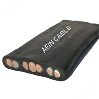 H05VVD3H6-F 欧标CE认证一字/梅花排列柔软扁电缆