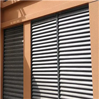 自贡市电动百叶窗价格  百叶窗定制需要多久