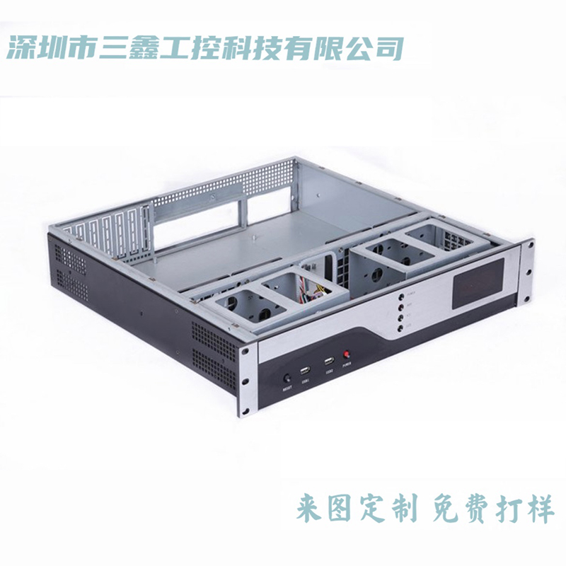 非标定制1UDVR监控机箱 不锈钢机柜  可定 制加工 交货期快