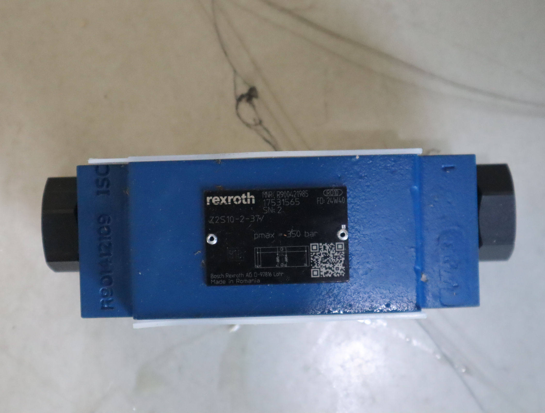 Z2S10-2-37/ Z2S10-2-3X/ Z2S10-2-35/ R900421985 REXROTH