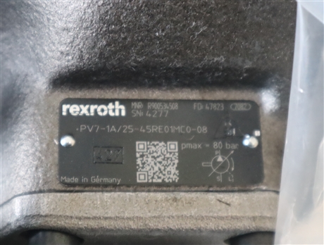 PV7-1A/25-45RE01MC0-08 R900534508 力士乐REXROTH叶片泵