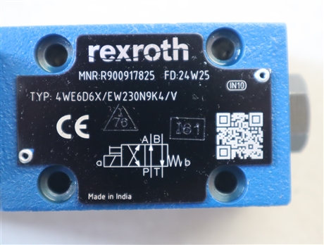 4WE6D62/EW230N9K4/V R900917825 德国力士乐REXROTH电磁阀