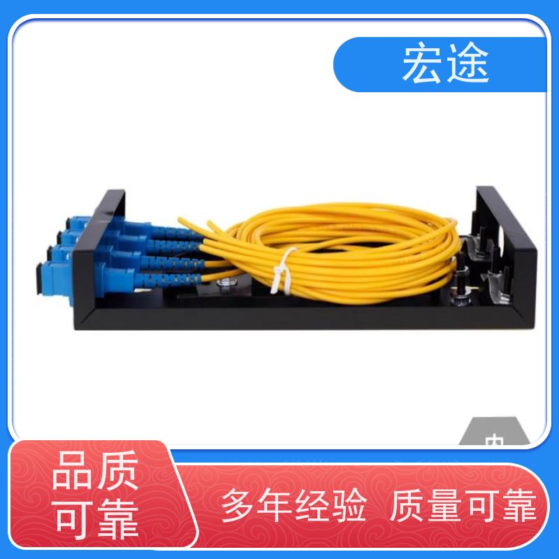 宏途 机架式MPO ST接口48芯光缆终端盒 网络机柜