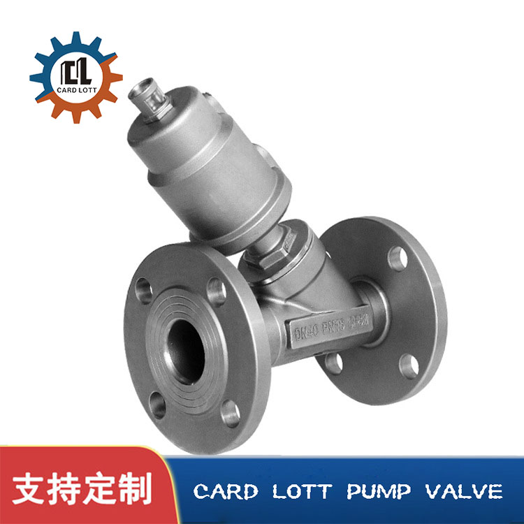 进口不锈钢法兰角座阀 蒸汽电磁阀 美国卡洛特品牌