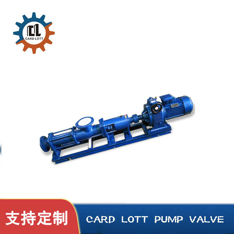 进口不锈钢手轮调速正体单螺杆泵 G25-1 美国卡洛特品牌