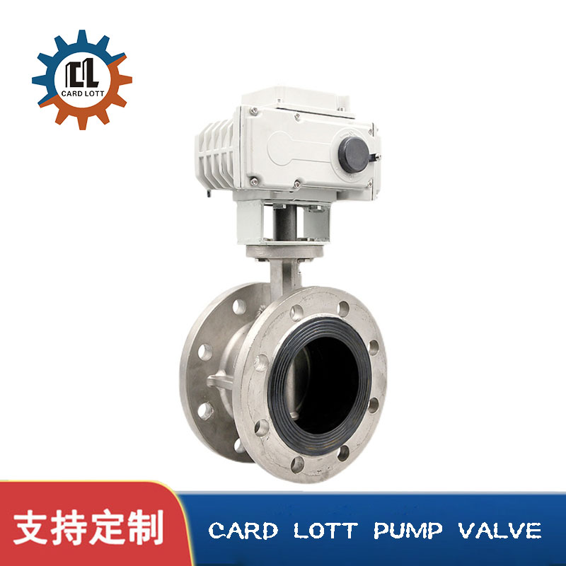 进口电动不锈钢衬四氟蝶阀 D971X_F-16P 美国卡洛特品牌