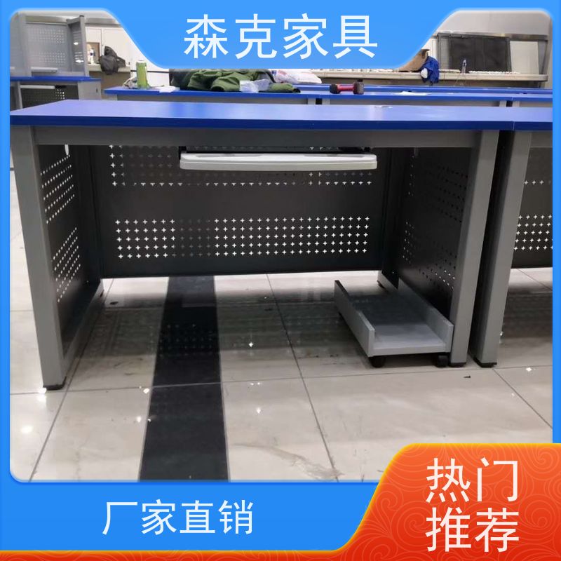 托管教室学校书桌 生产厂家 学校办公家具 绿色 定制产品