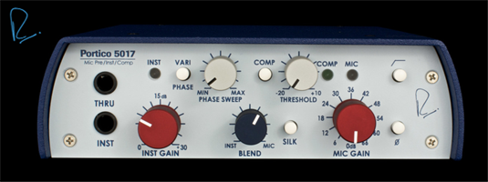 Rupert Neve 5017便携话放DI/压缩