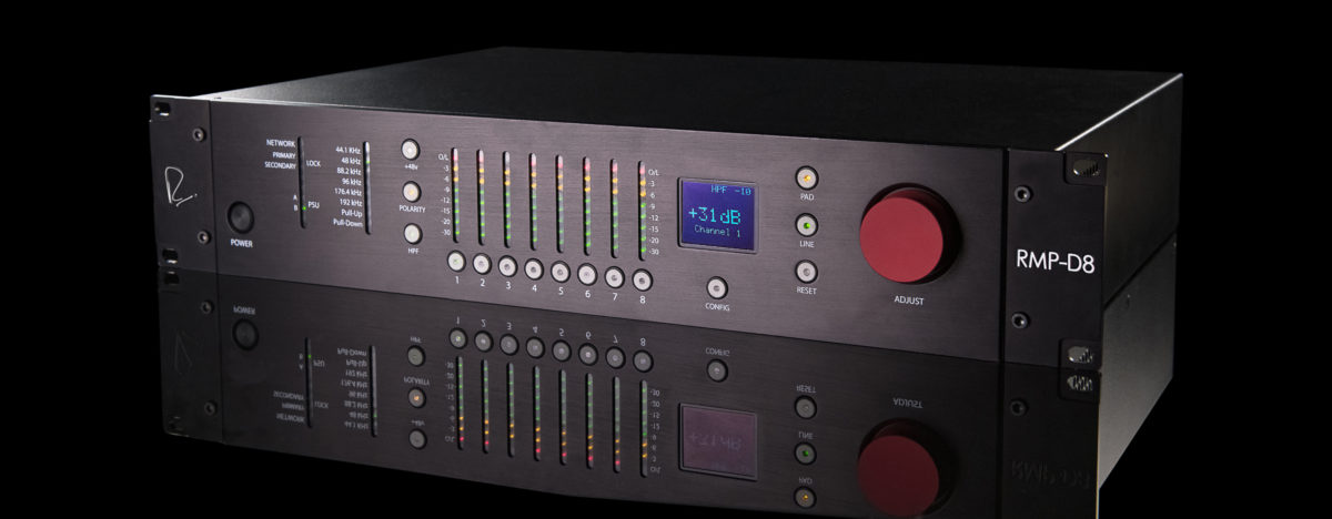 Rupert Neve RMP-D8 Dante网络话放