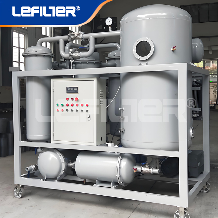 真空滤油机加热除水除杂废油过滤