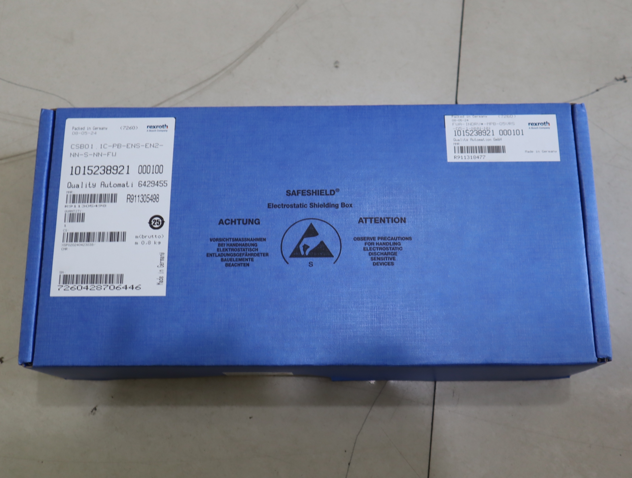 R911305498 CSB01.1C-PB-ENS-EN2-NN-S-NN-FW 力士乐REXROTH