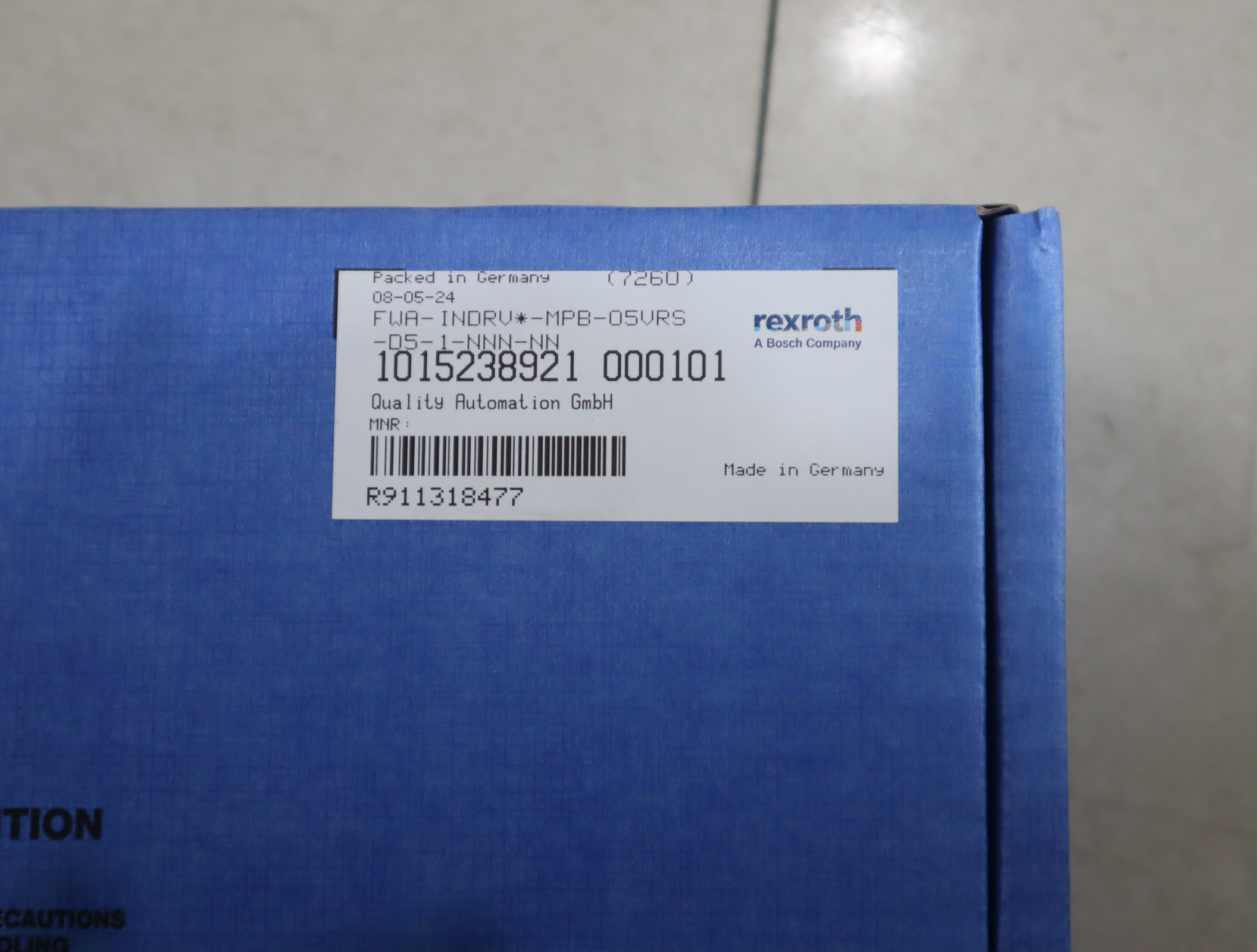 R911305498 CSB01.1C-PB-ENS-EN2-NN-S-NN-FW 力士乐REXROTH