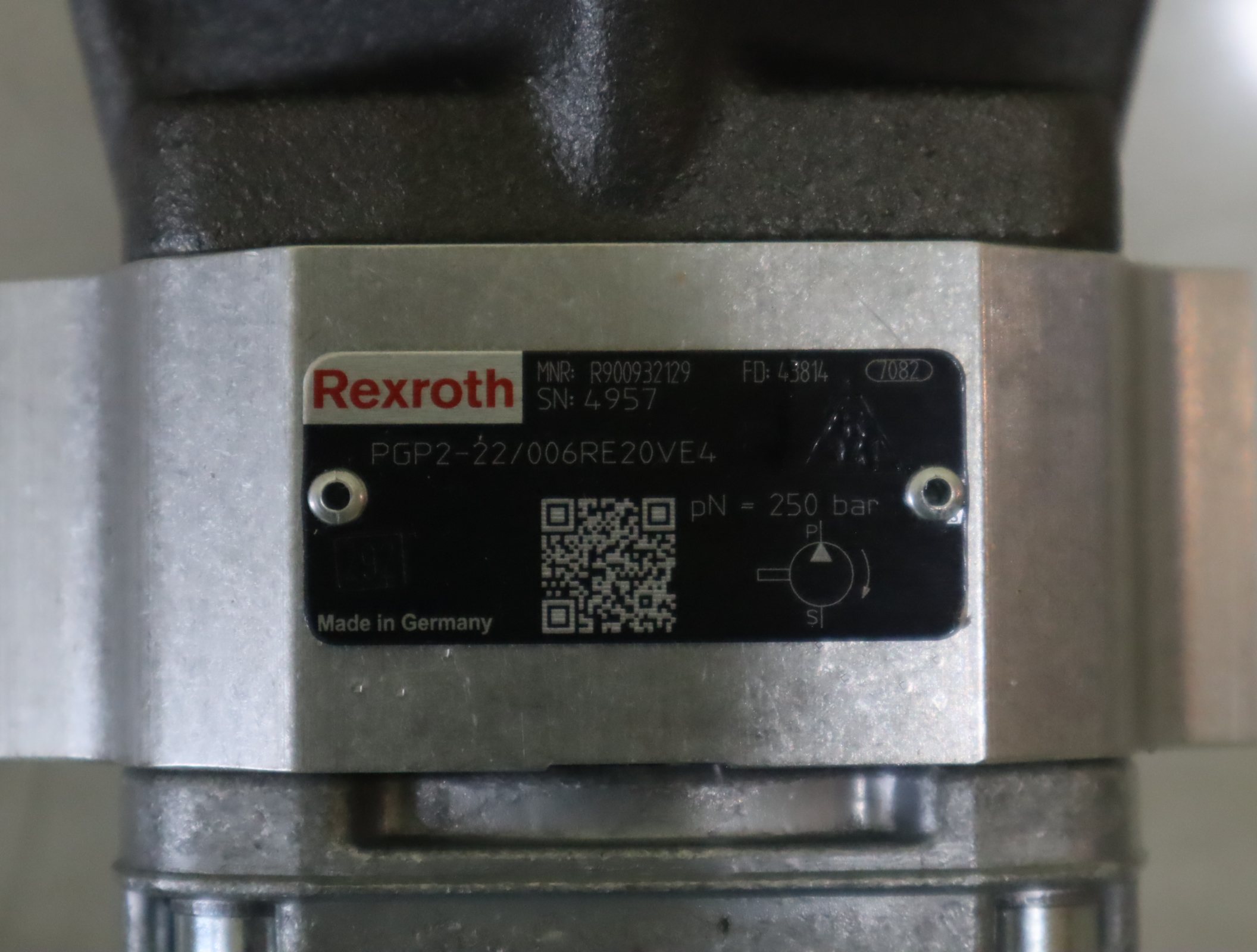 PGP2-22/006RE20VE4 R900932129 德国力士乐REXROTH齿轮泵