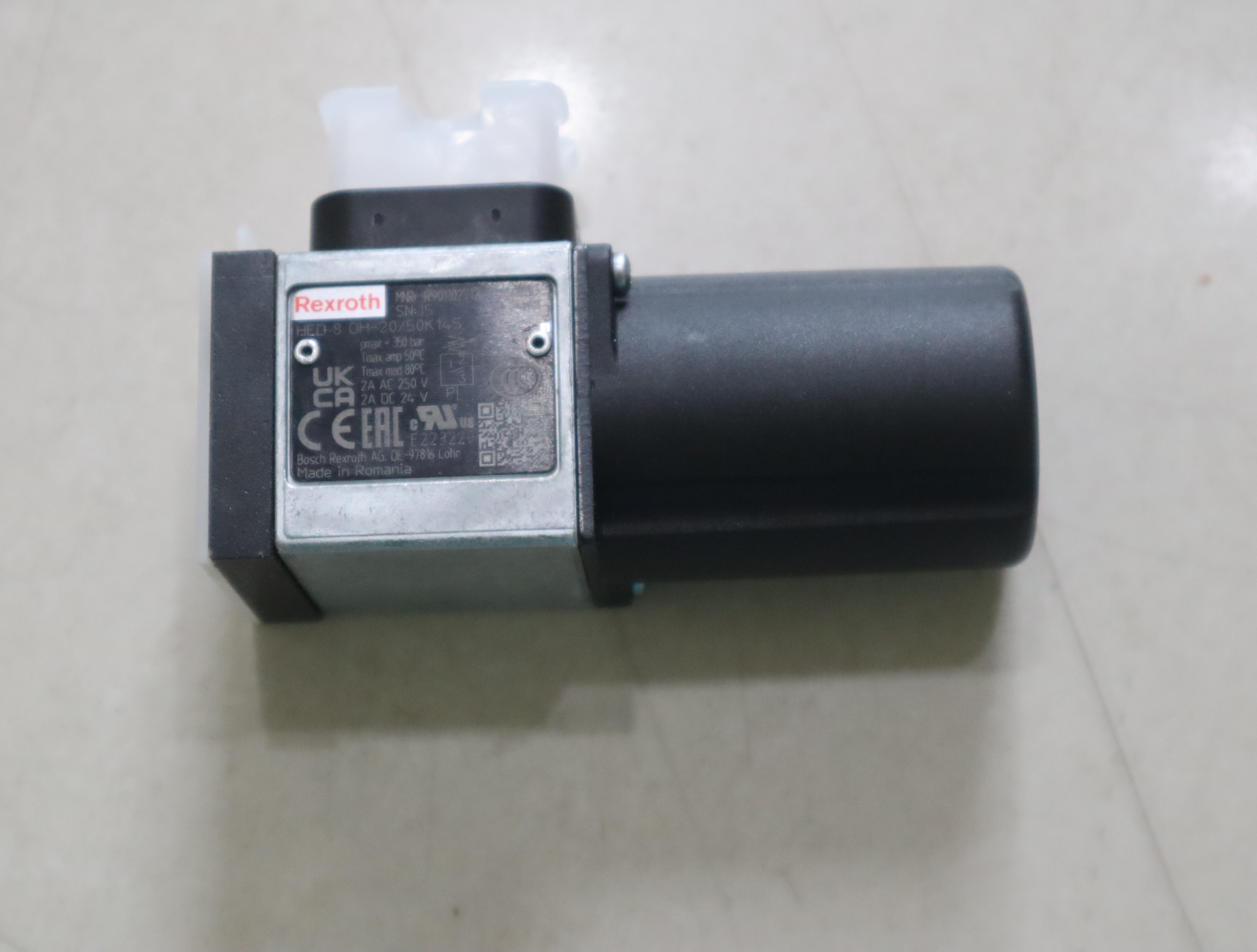 HED8OH-20/50K14S R901102712 力士乐REXROTH压力开关压力继电器