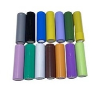 仪器仪表小规格套管膜可定制红色蓝色彩色膜袋3cm保护套管阻燃PE