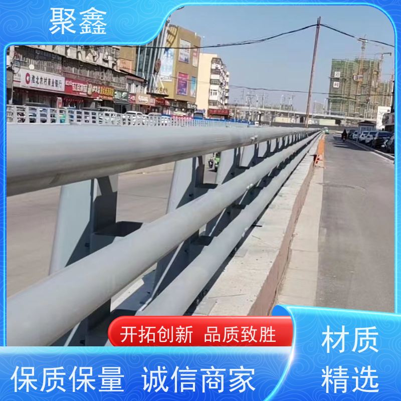 聚鑫 甘肃塑木护栏 用于保护河道水域 性价比高 经久耐用