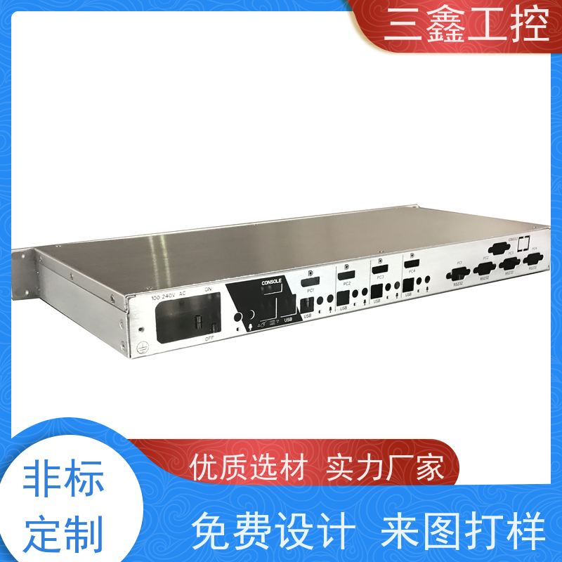 实体工厂2U不锈钢机箱 螺丝机外罩  来图定制加工