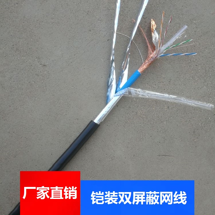 矿用钢丝铠装通信电缆MHYA32-100*2*0.8