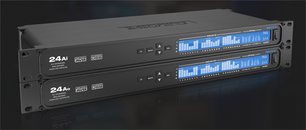 MOTU 24Ai/ 24Ao AVB音频接口 24模拟接口