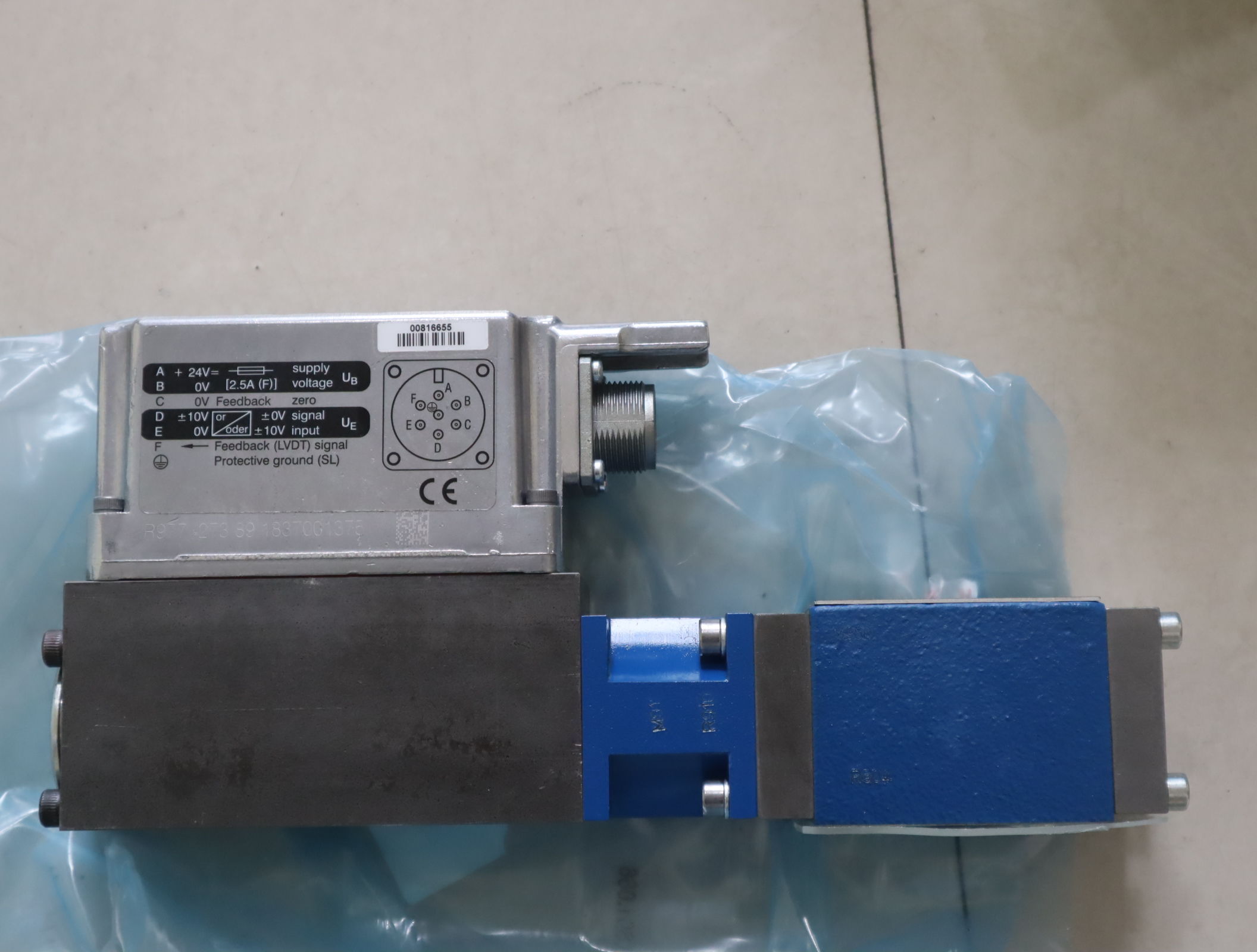 0811402080 DREBE6X-11/175MG24K31A1M 德国力士乐REXROTH比例阀