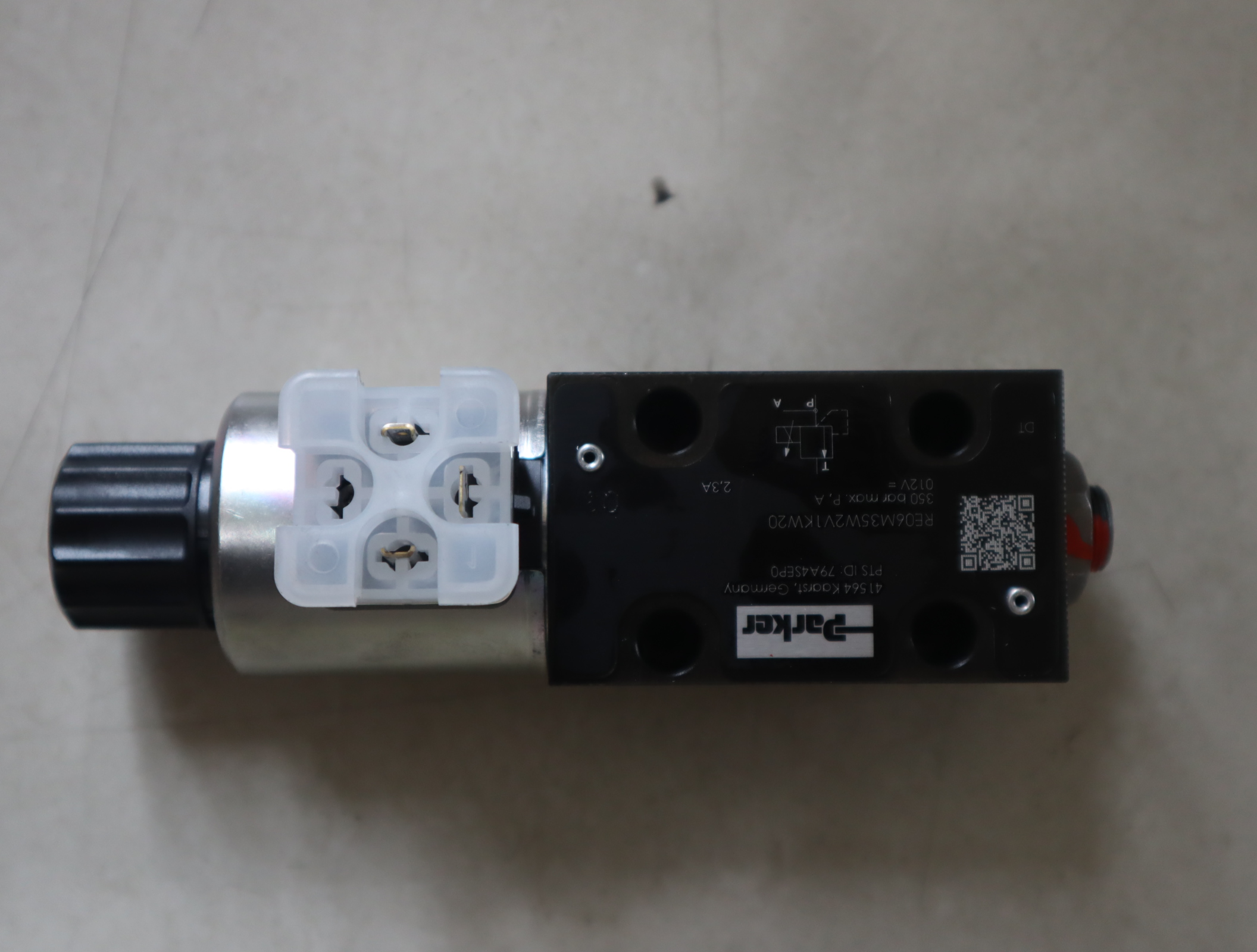 RE06M35W2V1KW RE06M35W2V1KW20 美国派克PARKER电磁阀