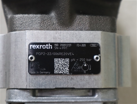 PGP2-2X/006RE20VE4 R900932129 力士乐REXROTH齿轮泵