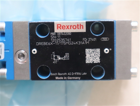 0811402080 DREBE6X-1X/175MG24K31A1M 德国力士乐REXROTH比例阀