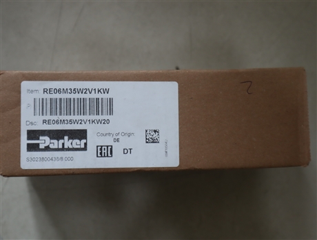 RE06M35W2V1KW RE06M35W2V1KW20 美国派克PARKER电磁阀