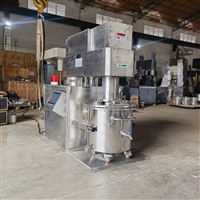 环氧树脂真空脱泡苏佳意100L涂料搅拌机化妆品真空脱泡机