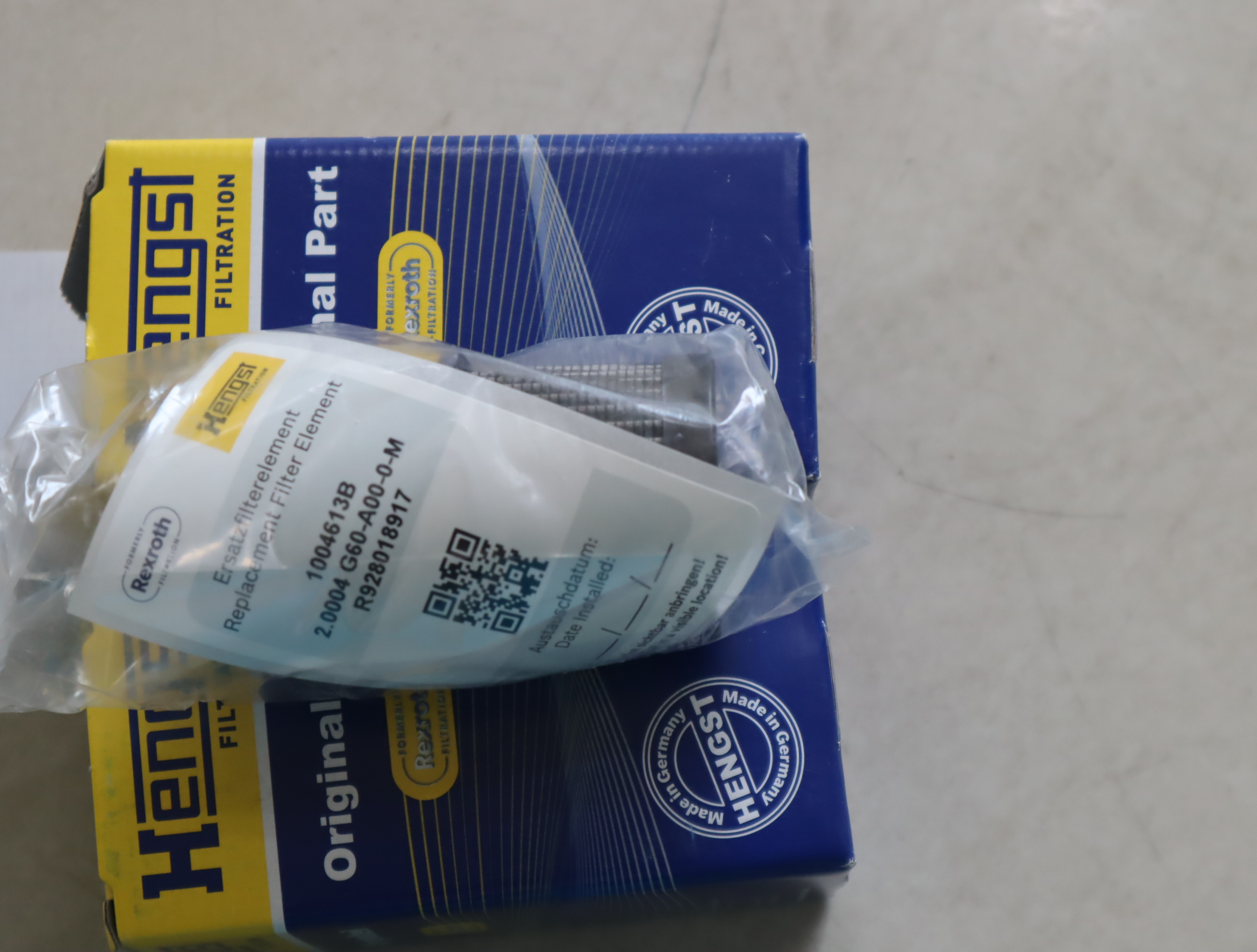 R928018917 2.0004 G60-A00-0-M 1004613B 德国汉格斯特HENGST滤芯