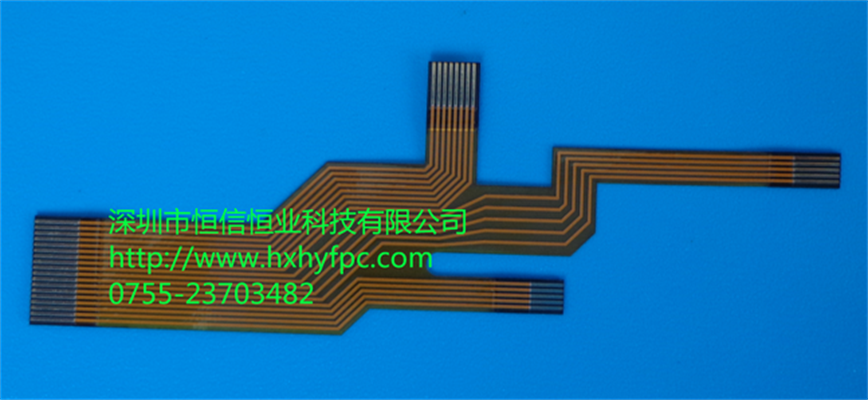 单面无胶电解单面插接FPC线路板