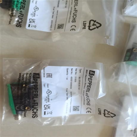 超声波直接检测传感器P+F UDC-18G-400-3E1倍加福