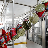 果酱巴氏杀菌灌装线 - 304不锈钢材质，符合食品级GMP标准