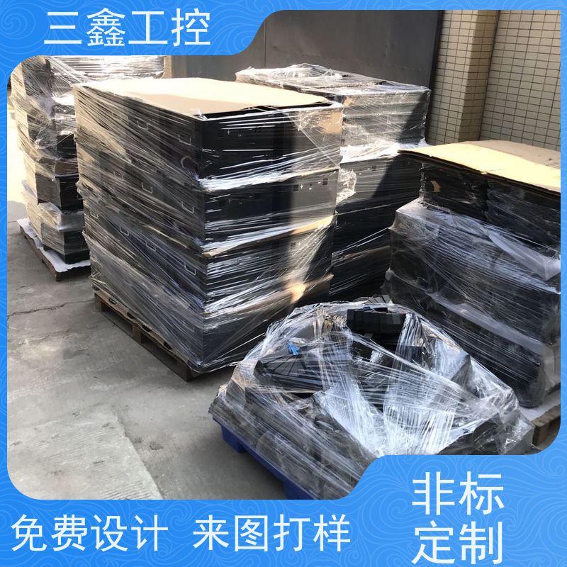 实体工厂机架式不锈钢机箱 钣金加工 多硬盘位 TY-4UX喷塑工艺