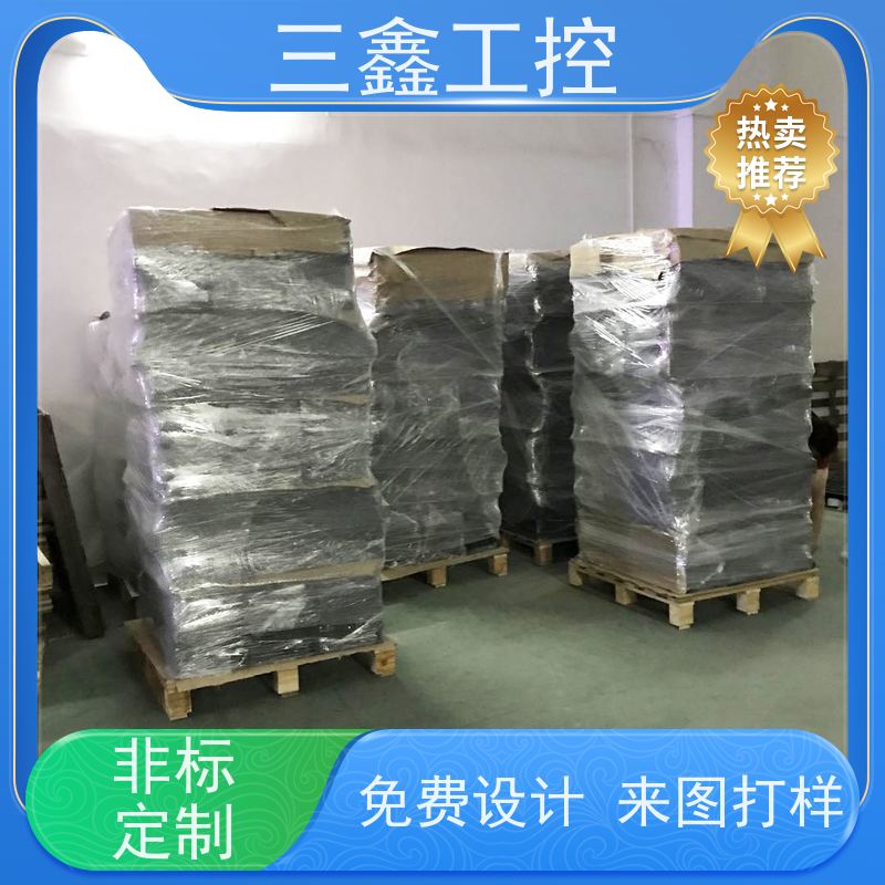 深 圳三鑫2U铝面板机箱 机柜外壳 多硬盘位 TY-4UX喷塑工艺