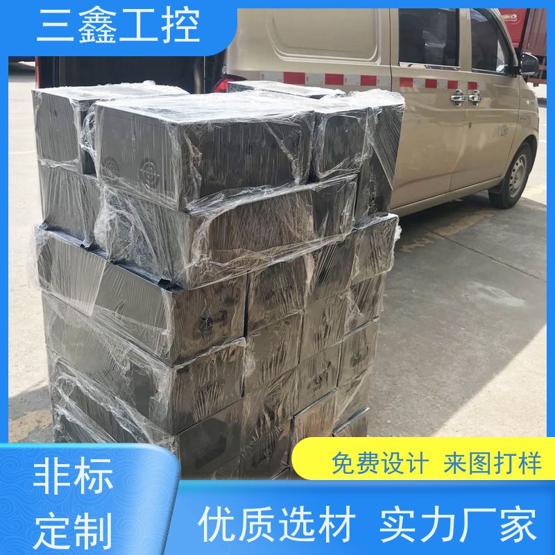 深 圳三鑫1U-4U铝面板机箱 操作箱外壳 来图定制加工