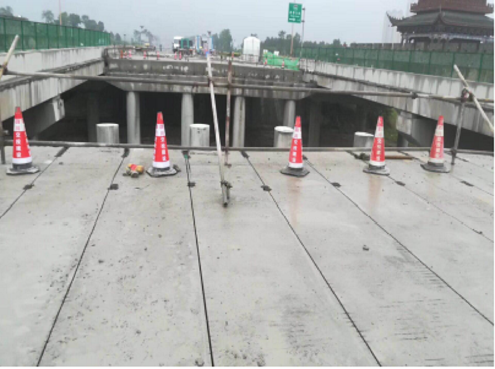 河源桥梁临时结构切割