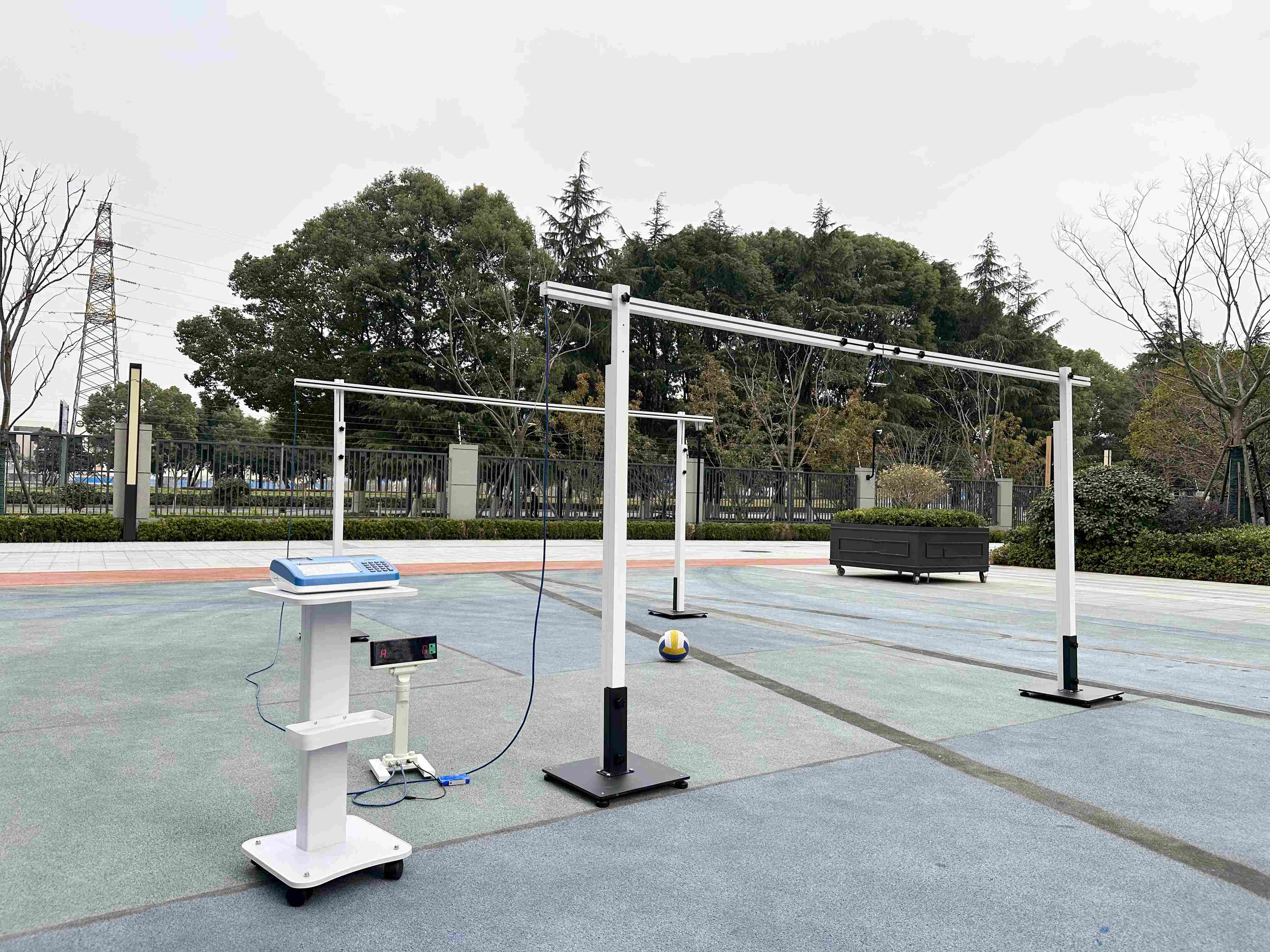 乐康仪器排球对空垫球测试仪