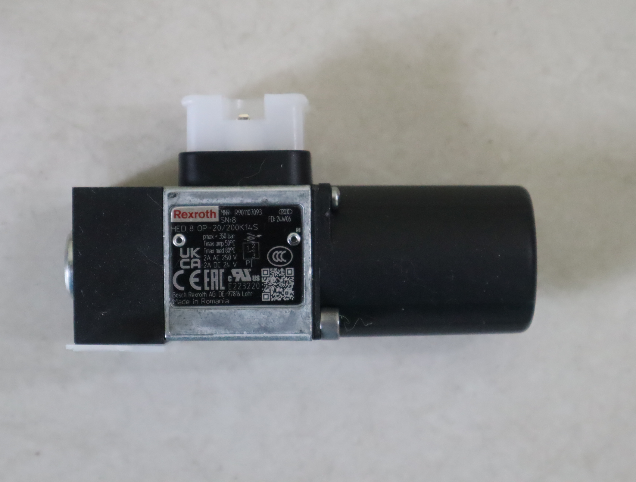 HED8OP20/200K14S R901107093 力士乐REXROTH压力继电器压力开关