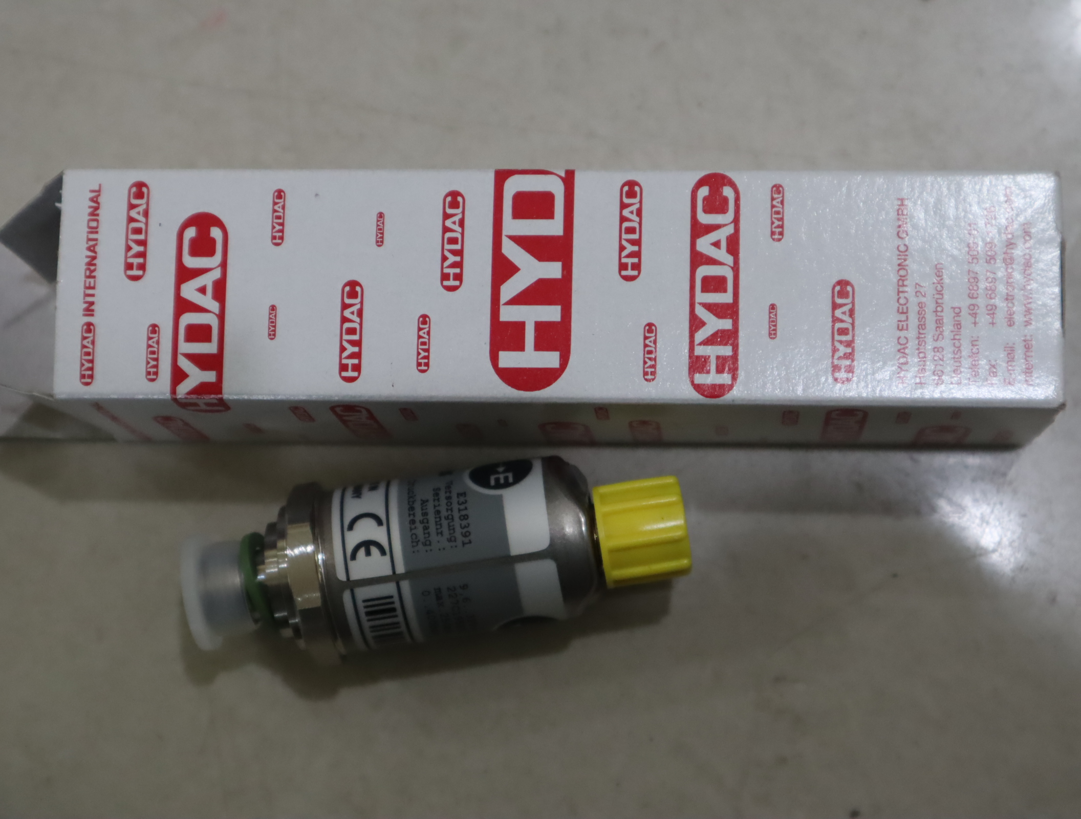 EDS8446-2-0400-000 920794 德国贺德克HYDAC 压力温度传感器