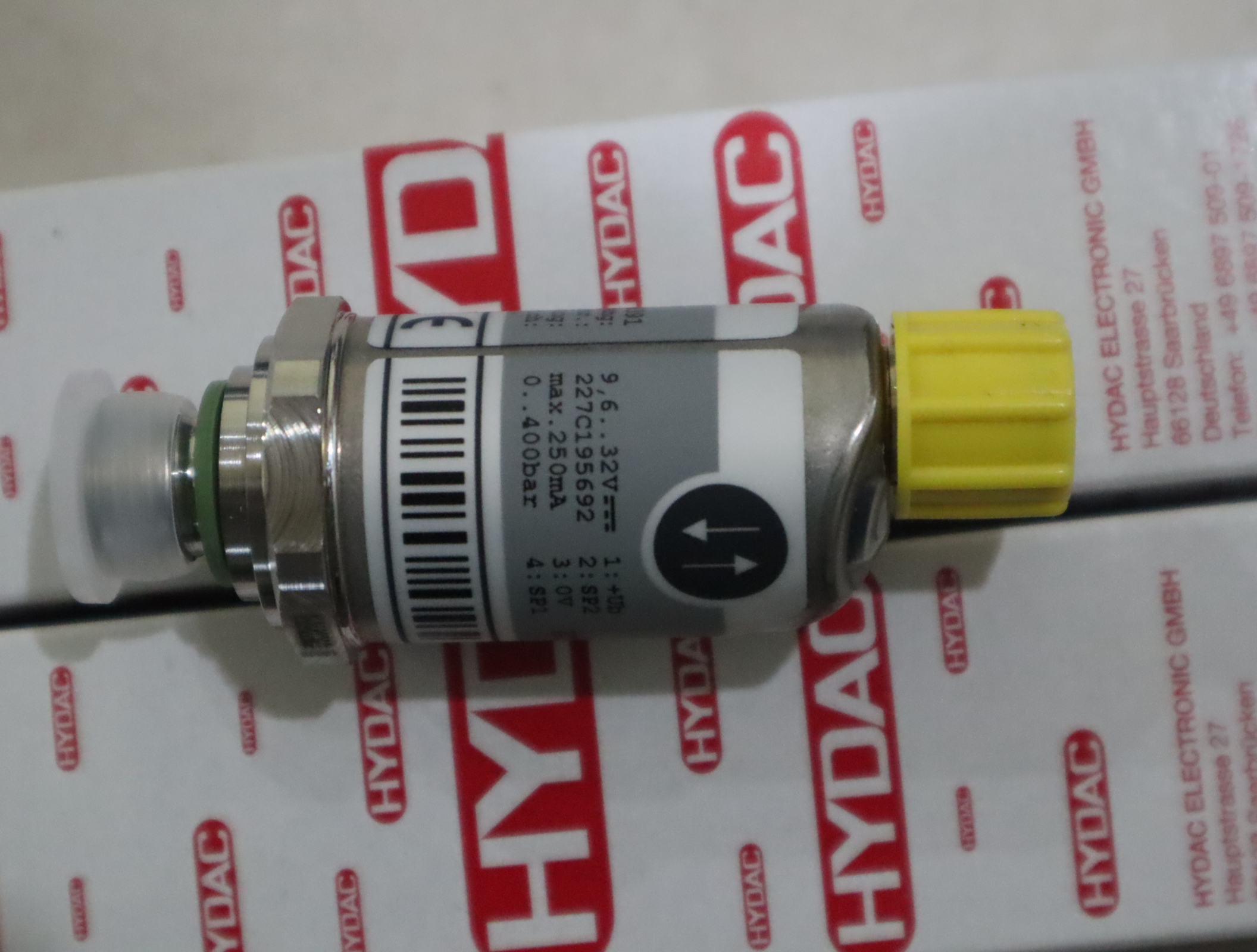 EDS8446-2-0400-000 920794 德国贺德克HYDAC 压力温度传感器