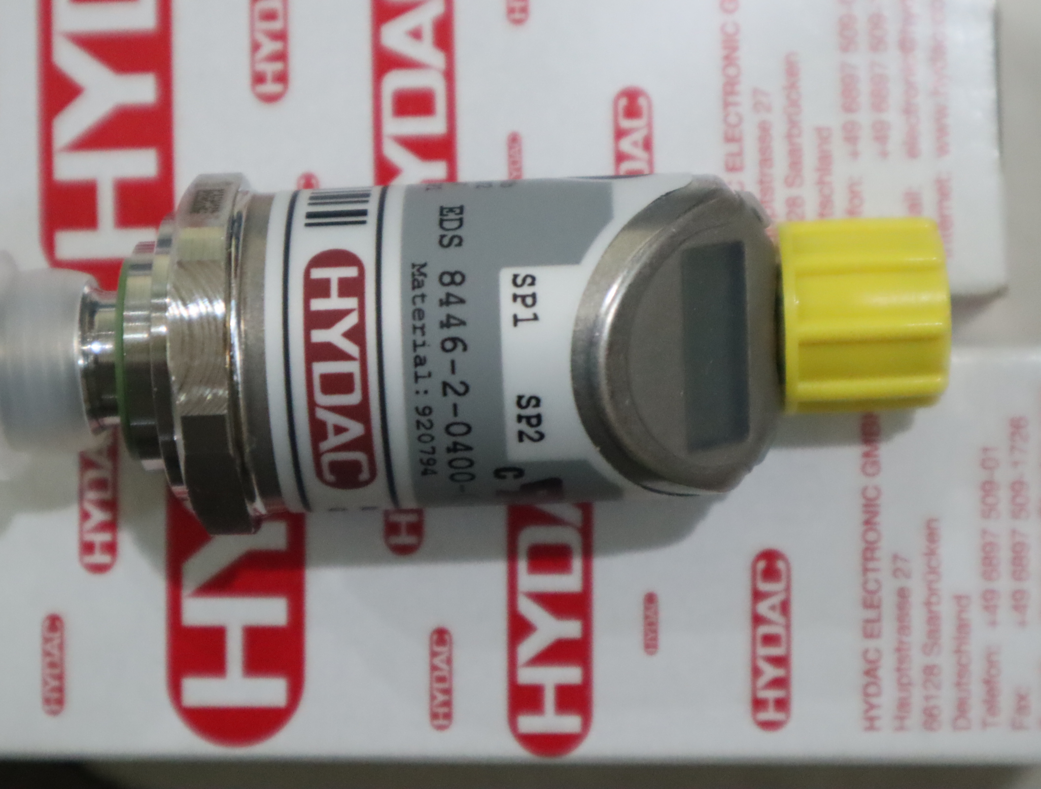 EDS8446-2-0400-000 920794 德国贺德克HYDAC 压力温度传感器