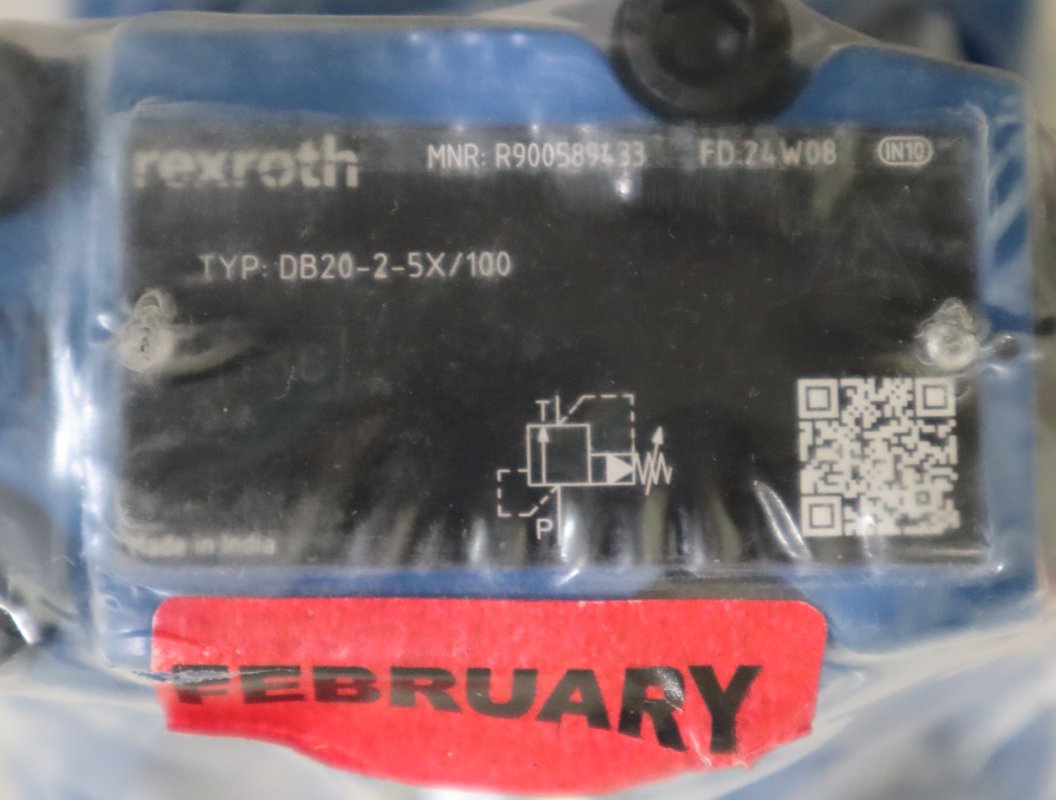 DB20-2-5X/100 DB20-2-52/100 R900589433 力士乐REXROTH溢流阀