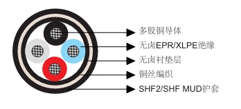 P1或P1/P8 RFOU/TFOU 0.6/1KV