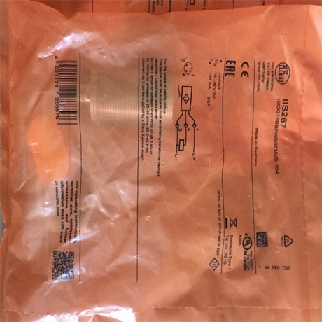 IIS267电感式接近开关IFM易福门IIK3015BBPKG/K1/US-104